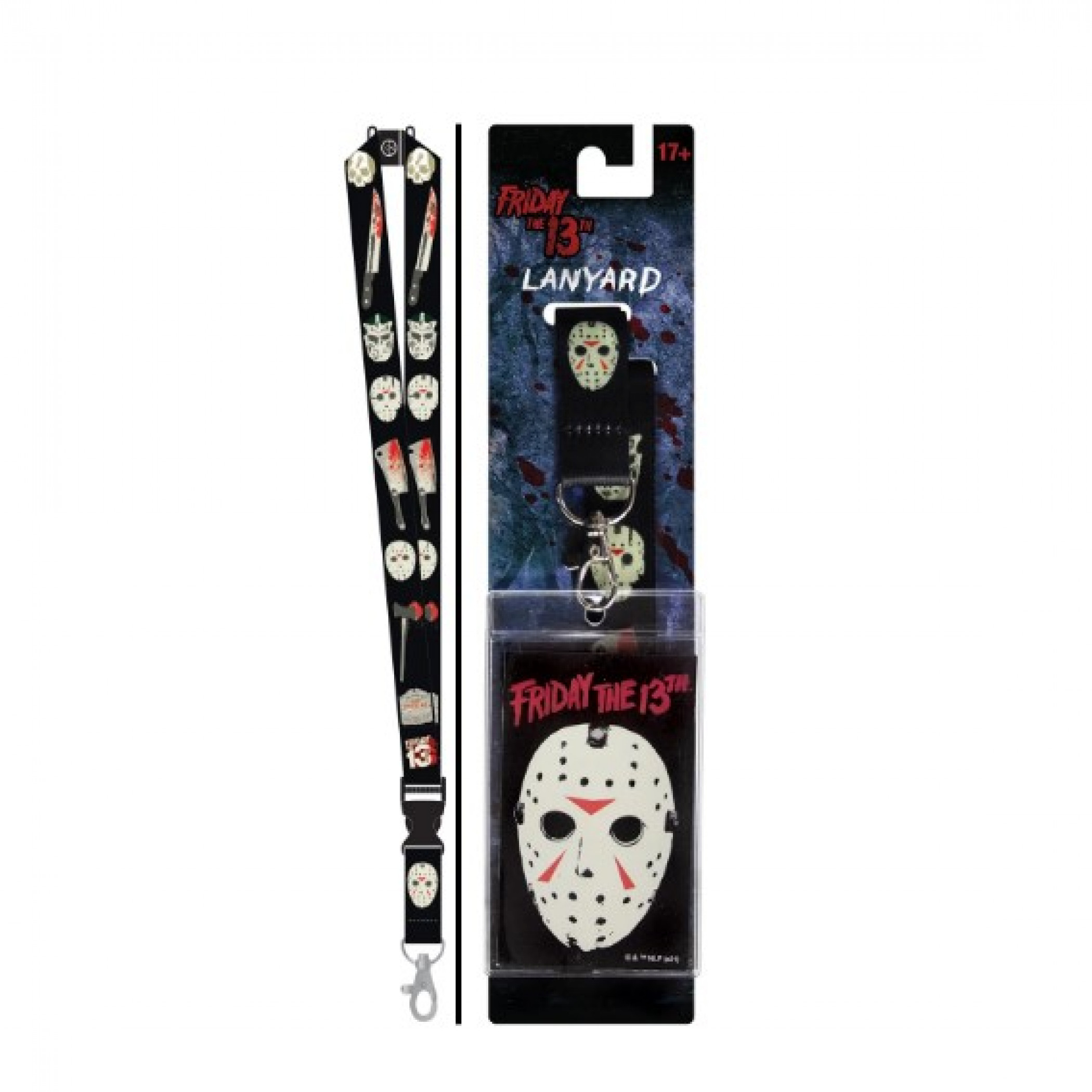 Friday the 13th Jason Voorhees Mask Lanyard